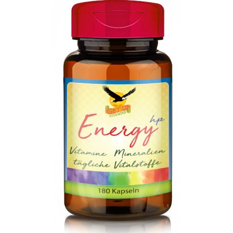 Energy hp Multi Vitamin & Mineral mit 29 Vitaminen, Mineralstoffen, Spurenelementen & Nährstoffen