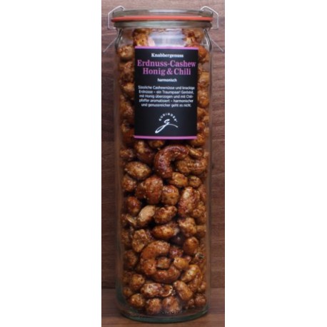 WECK Erdnuss-Cashew Honig & Chili 355g - Gourmet Gewürz GURINDER