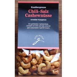 Chili-Salz Cashewnüsse 150g - Gourmet Gewürz GURINDER