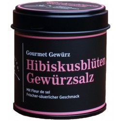 Hibiskusblüten Gewürz Salz - Gourmet Gewürz GURINDER