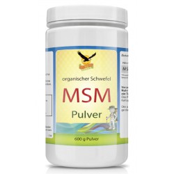 MSM PULVER (Methylsulfonylmethan), 600g Dose, GET UP